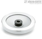 Roue à main GN 321.4-250-K22-A-DR